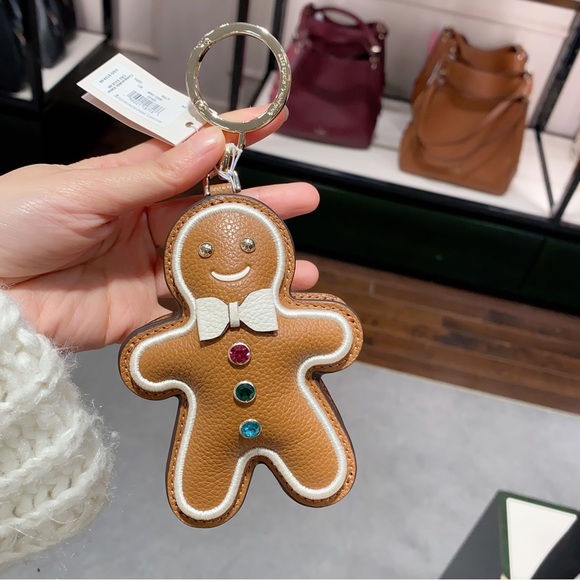 Kate Spade Gingerbread Key Chain - Picture 2 of 5